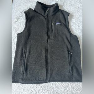 Men’s Patagonia Vest Charcoal Gray